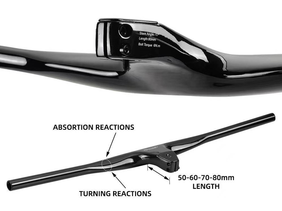 RPANTAHI Integrated Carbon Handlebar