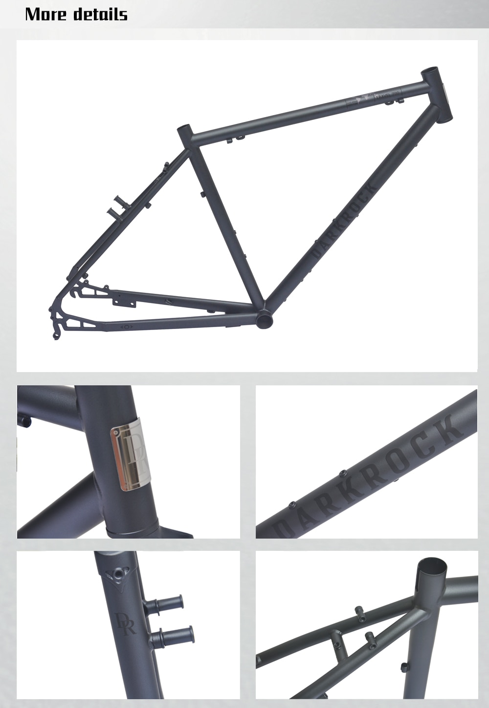 จักรยานทัวร์ริ่ง DARKROCK SUPER TRAVEL 700 TOUING BIKE SHIMANO DEORE 30 SPEED