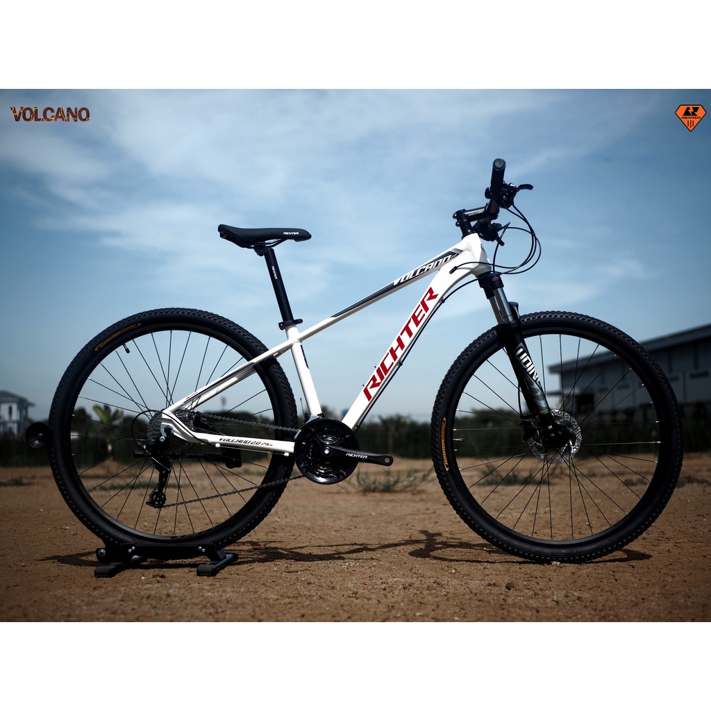 จักรยานเสือภูเขา RICHTER VOLCANO 2.0 เฟรมอลูซ่อนสาย เกียร์ Sensah 30 Speed ดิสก์เบรคน้ำมัน ล้อ 29 นิ้ว