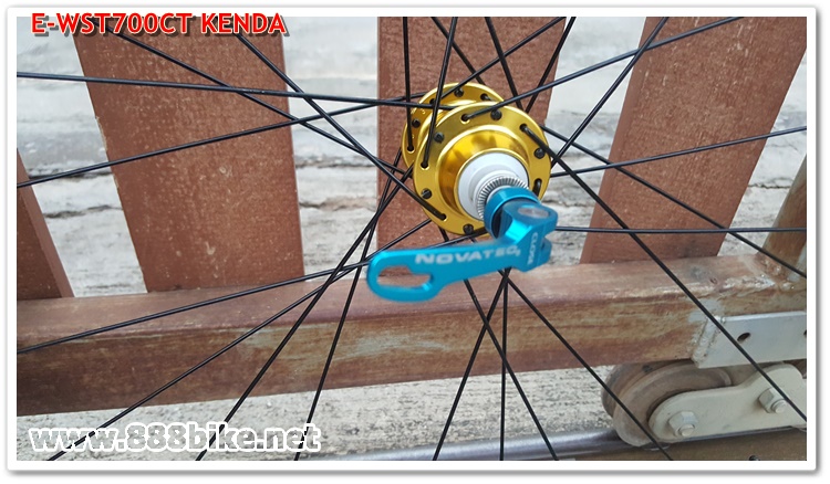 ชุดล้อเสือหมอบ TUNDERBIRD 700C พร้อมยาง KENDA 700X26C ,E-WST700CT