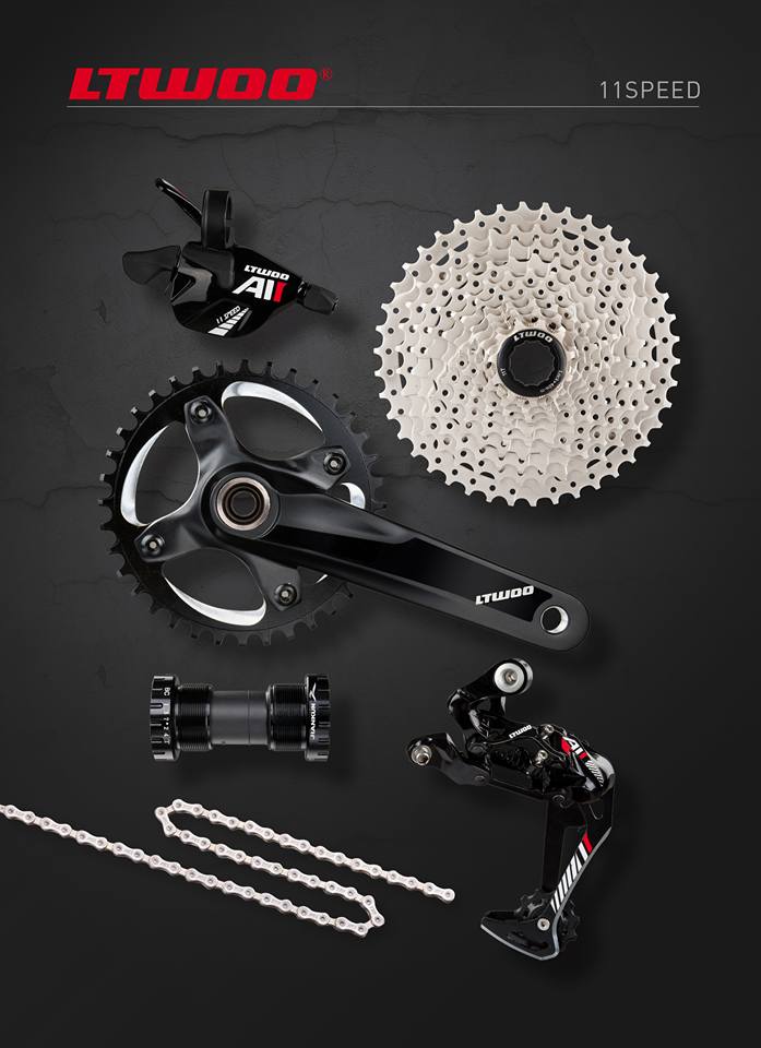 ชุดเกียร์จักรยานเสือภูเขา LTWOO Arrow "A11" 11-Speed Groupset, SLRD-A11-X