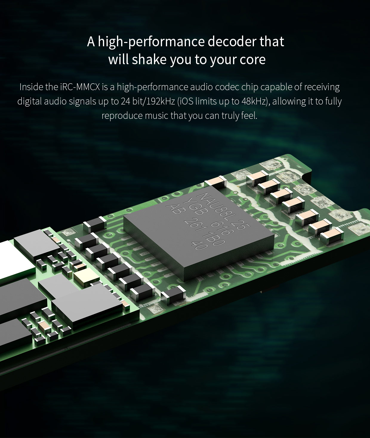 ขาย FiiO iRC-MMCX สาย Lightning สำหรับ iphone , ipod , ipad ขั้ว MMCX พร้อมไมค์ในตัว