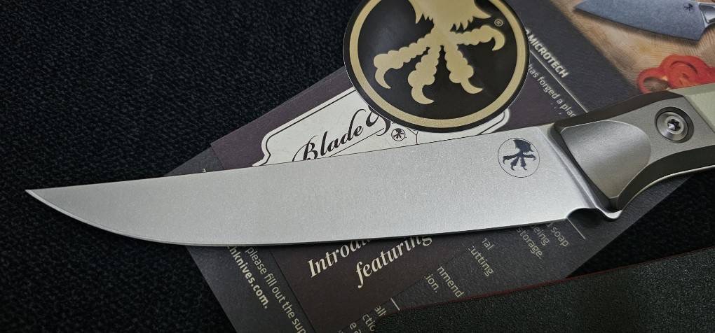 MICROTECH 3100B-10IV 6.125" BONING KNIFE STONEWASH STANDARD TITANIUM BOLSTER IVORY G-10