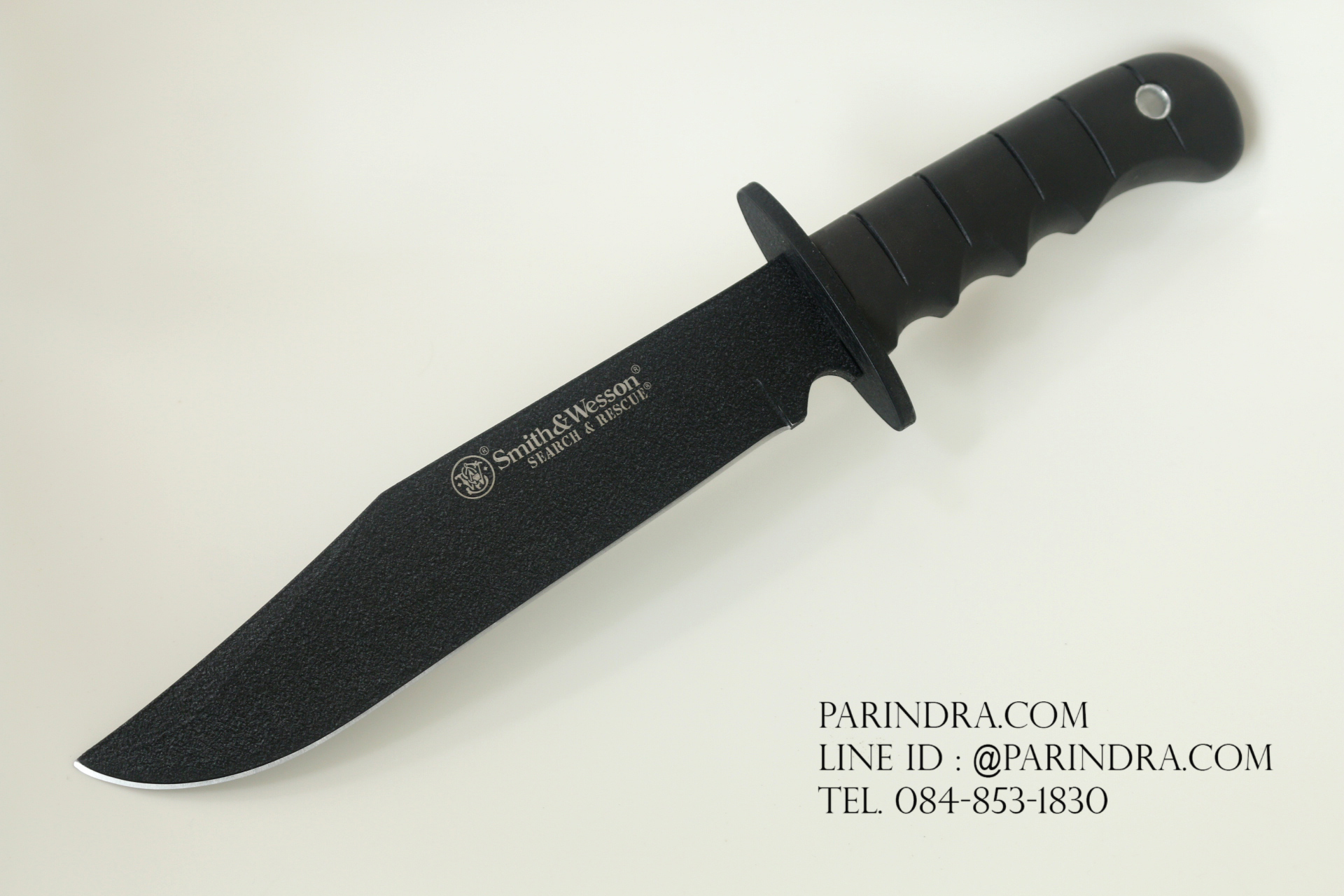 มีดเดินป่าใบตาย Smith&Wesson SEARCH AND RESCUE CKSUR6 ทรงกรูข่า (OEM )