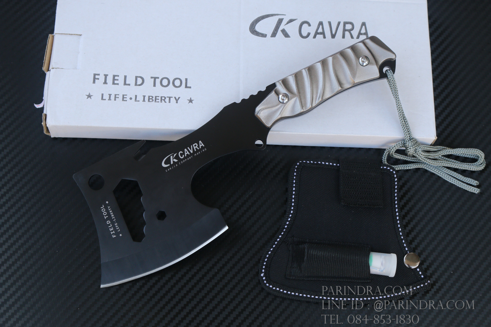 ขวานเดินป่า ขวาน Carva F10 น้ำหนักดี ทนทาน จับกระชับมือ ขนาด 10 นิ้ว