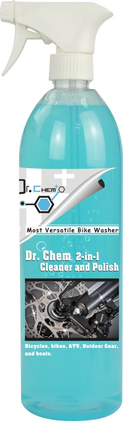Dr. Chem 2-in-1 Cleaner & Polish Body Care Detergent โซลูชันทำความสะอาดและขัดเงาในหนึ่งเดียวสำหรับจักรยานของคุณ!