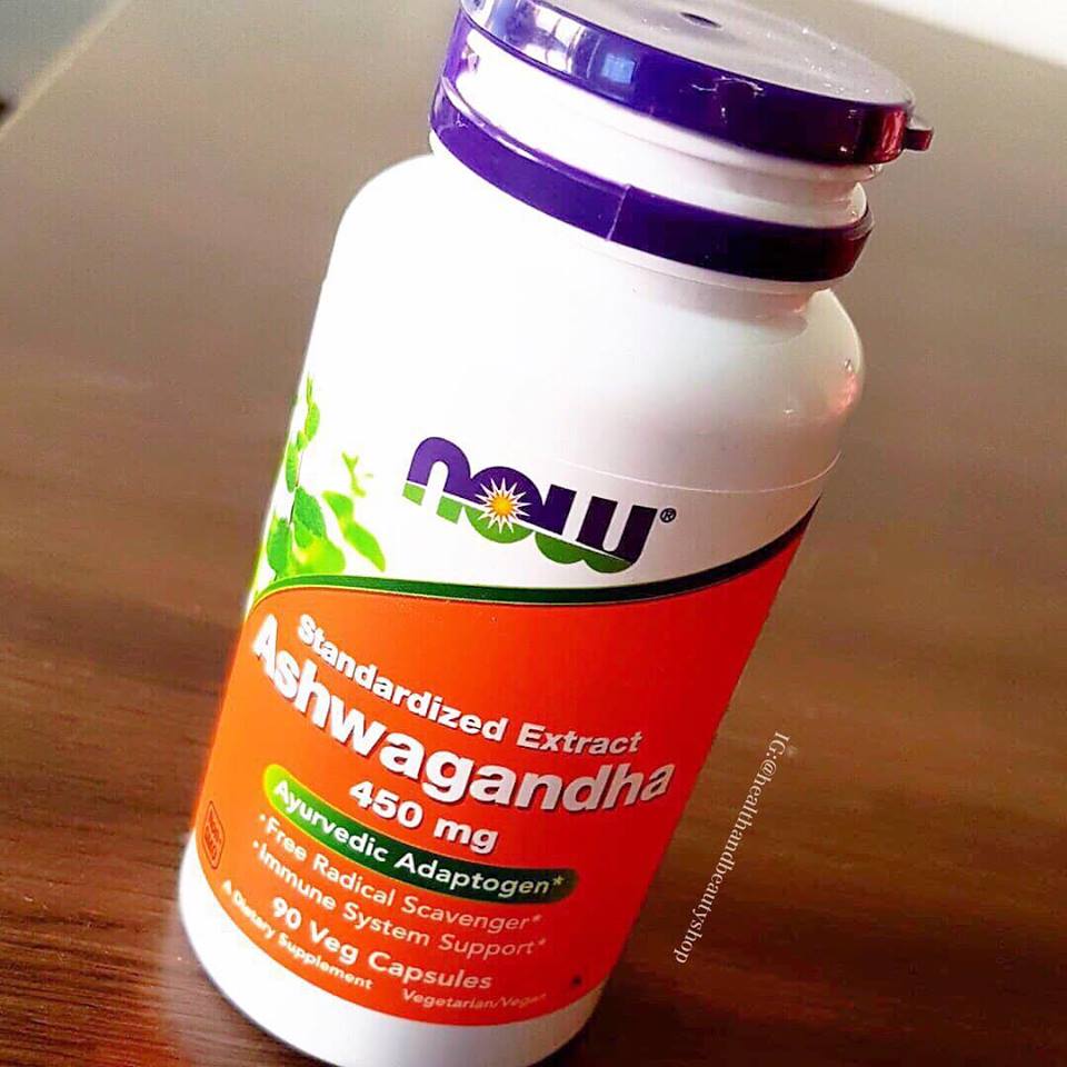 Now Foods, Ashwagandha, 450 mg, 90 Vcaps