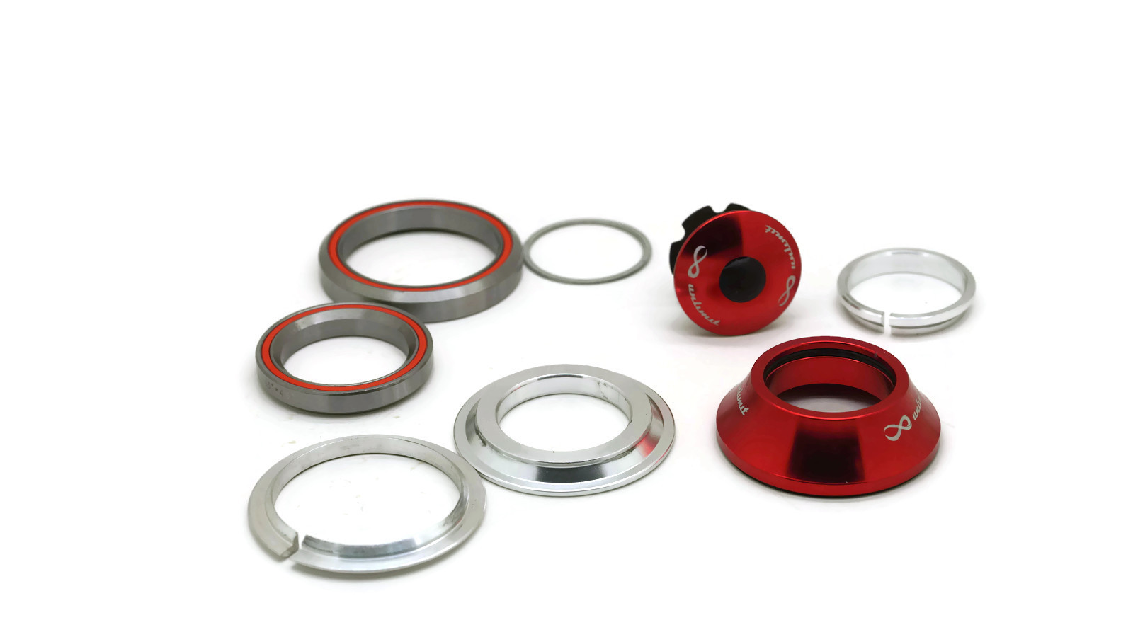 ถ้วยคอเทเปอร์ คอจม UNLIMIT TAPERED HEADSET ,TW-WZ1101 มีสีดำและสีแดง