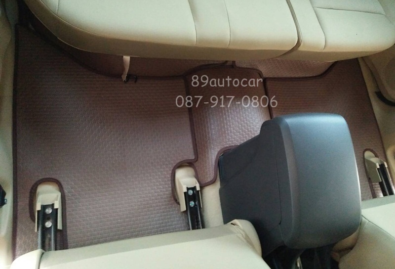 ขายยางปูพื้นรถเข้ารูป Isuzu D-Max 2012-2017 4 ประตู ลายสนุ๊กสีน้ำตาลขอบน้ำตาล