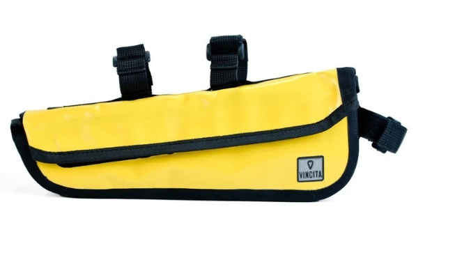 VINCITA Tir-angle Bag, B023WP กระเป๋าสามเหลี่ยมใต้เฟรม วัสดุกันน้ำ