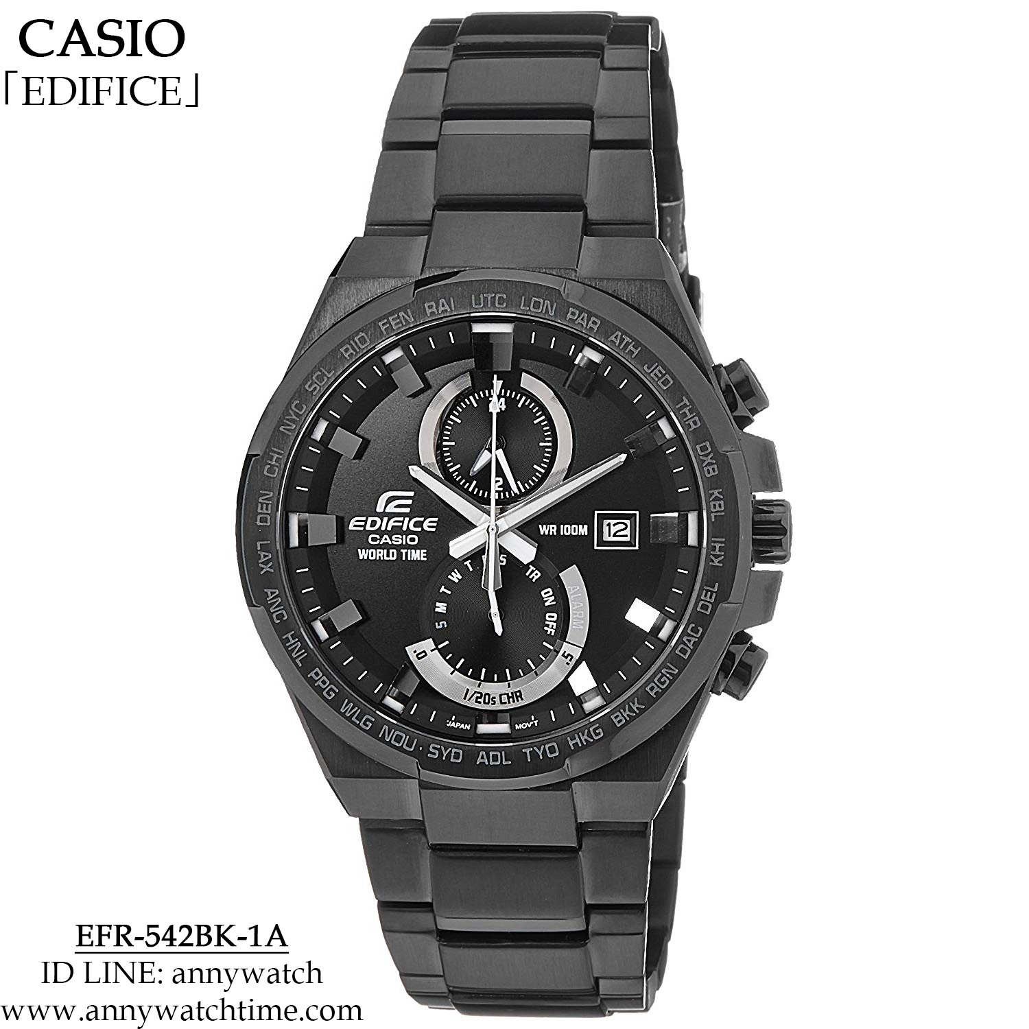EDIFICE EFR-542BK-1A