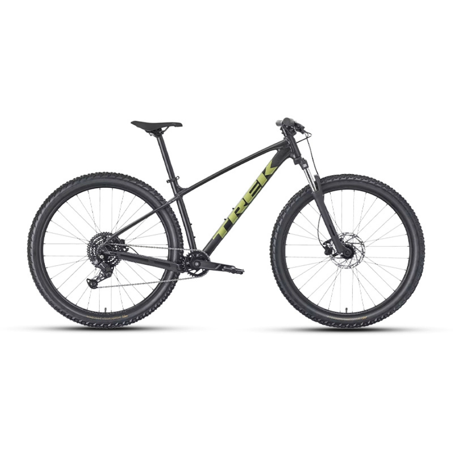 Trek Marlin 4 Gen 3 2025 | จักรยานเสือภูเขา 8 สปีด – เบรกไฮดรอลิก, Shimano, ล้อ 27.5/29” | สี Matte Black, Blue-Green, Crystal Purple