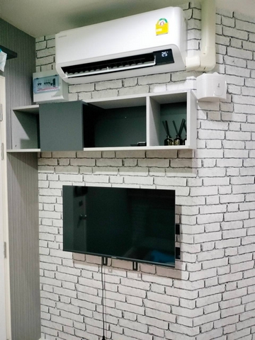 ให้เช่าคอนโด ลุมพินี คอนโดทาวน์ รามอินทรา - ลาดปลาเค้า 2 ห้อง 26 ตรม.แอร์ 2 ตัว เฟอร์ครบ มีเครื่องซักผ้า