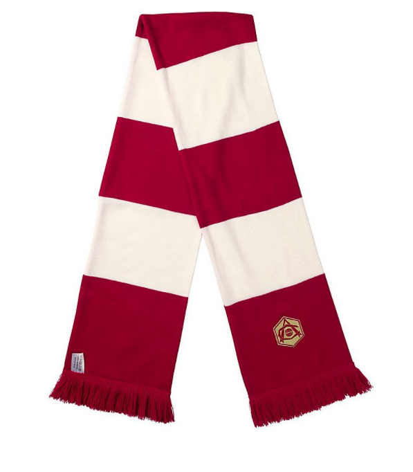 ผ้าพันคออาร์เซนอลย้อนยุค Retro Crest Jacquard Bar ของแท้