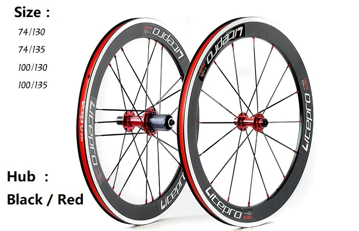 ชุดล้อมินิ LITEPRO KPRO Aero Wheelset Kpro S42, ริมเบรค ขนาด 406, 451 (74/130mm.)
