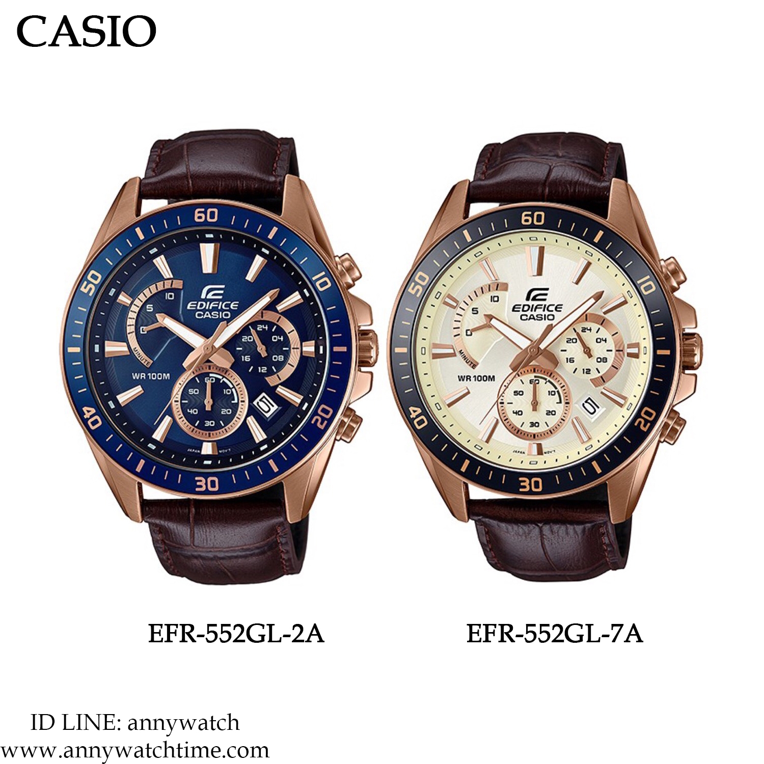 EDIFICE EFR-552GL-7A