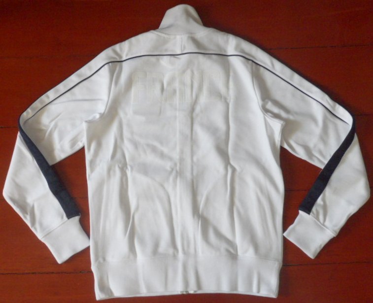 เสื้อฟุตบอล ทีมชาติฝรั่งเศส ชุดเสื้อแจ็กเก็ต Authentic N98 Jacket ชุดลุยศึกยูโร 2012 ใหม่ M-Size / FRANCE Football Shirt Authentic N98 Jacket Kit EURO 2012 Jersey NEW M-Size