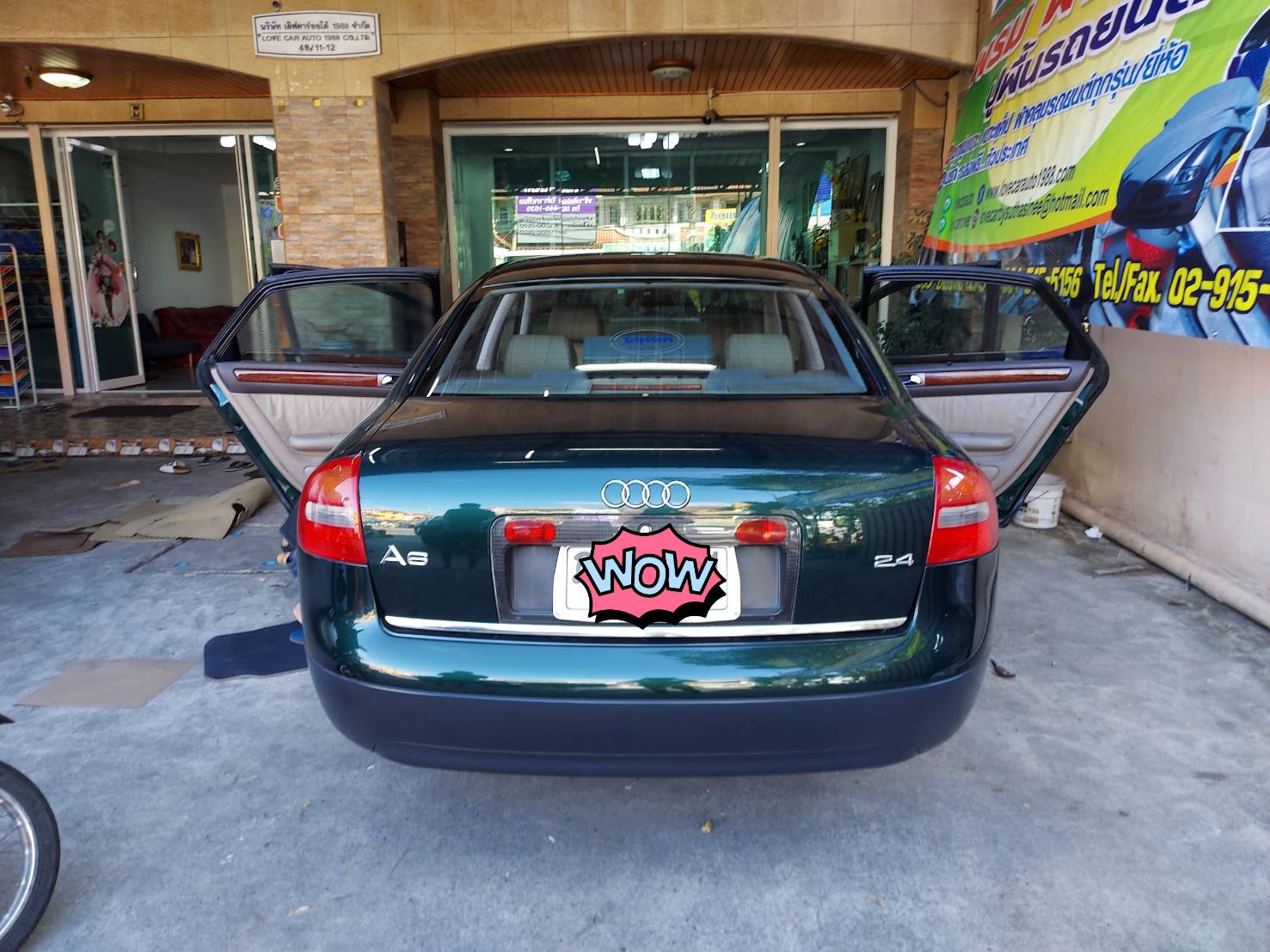 สั่งตัดพรมรถยนต์ Audi A6 C5 เข้ารูป