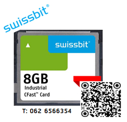 SWISSBIT,Industrial CFAST Card 8GB, Industrial Grade