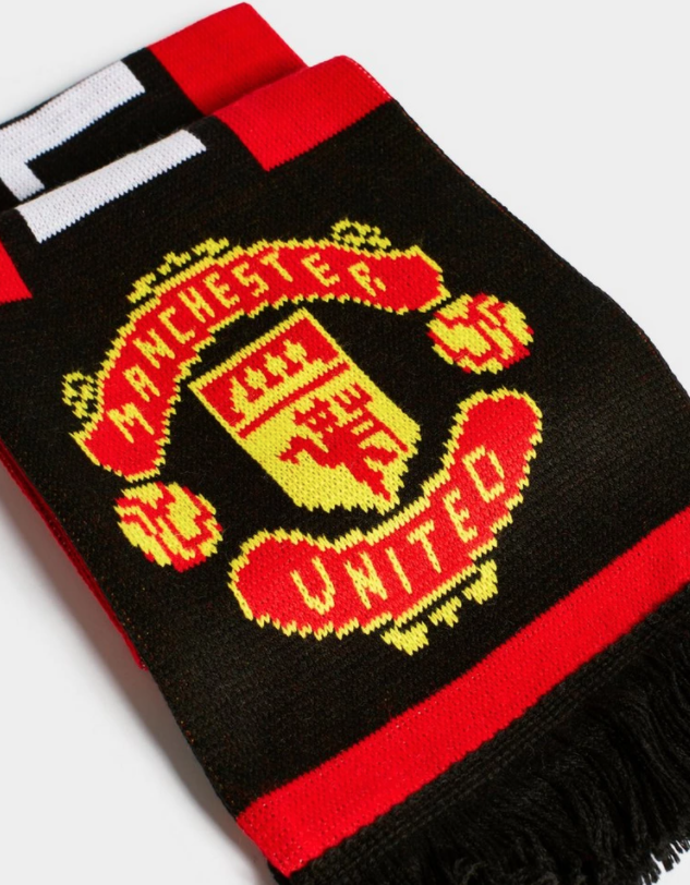 ผ้าพันคอแมนแมนเชสเตอร์ ยูไนเต็ด Team Manchester United ของแท้