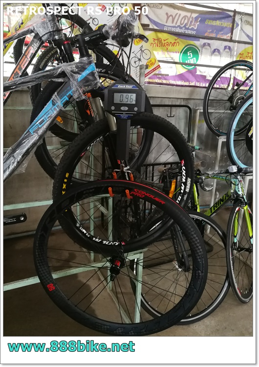 ชุดล้อเสือหมอบ คาร์บอน RETROSPEC CONDUER PRO Carbon Wheelset (RS PRO) ขอบ 50 ,700C ,S483