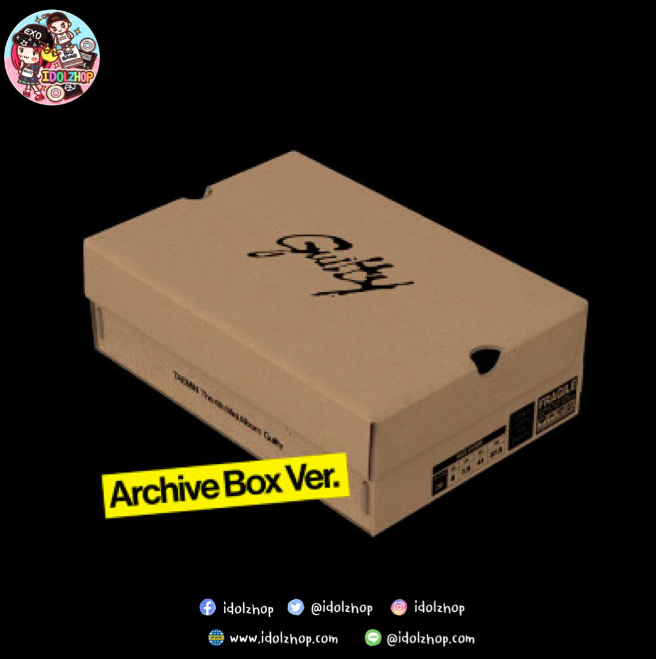 PRE อัลบั้ม #TAEMIN (SHINee) - 4th Mini Album Guilty (Archive Box Ver.) - รอนำเข้า 14- 25 วัน หลังออกจำหน่าย -