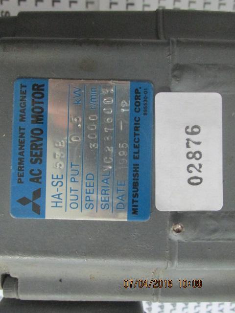 SERVO MOTOR “ MITSUBISHI ” รุ่น HA-SE53B