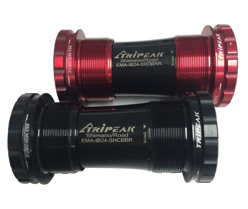 กระโหลก BSA1.37" 24T ,TRIPEAK CERAMIC IB24-SHCBRM(RED),SHCBBM(BLACK)