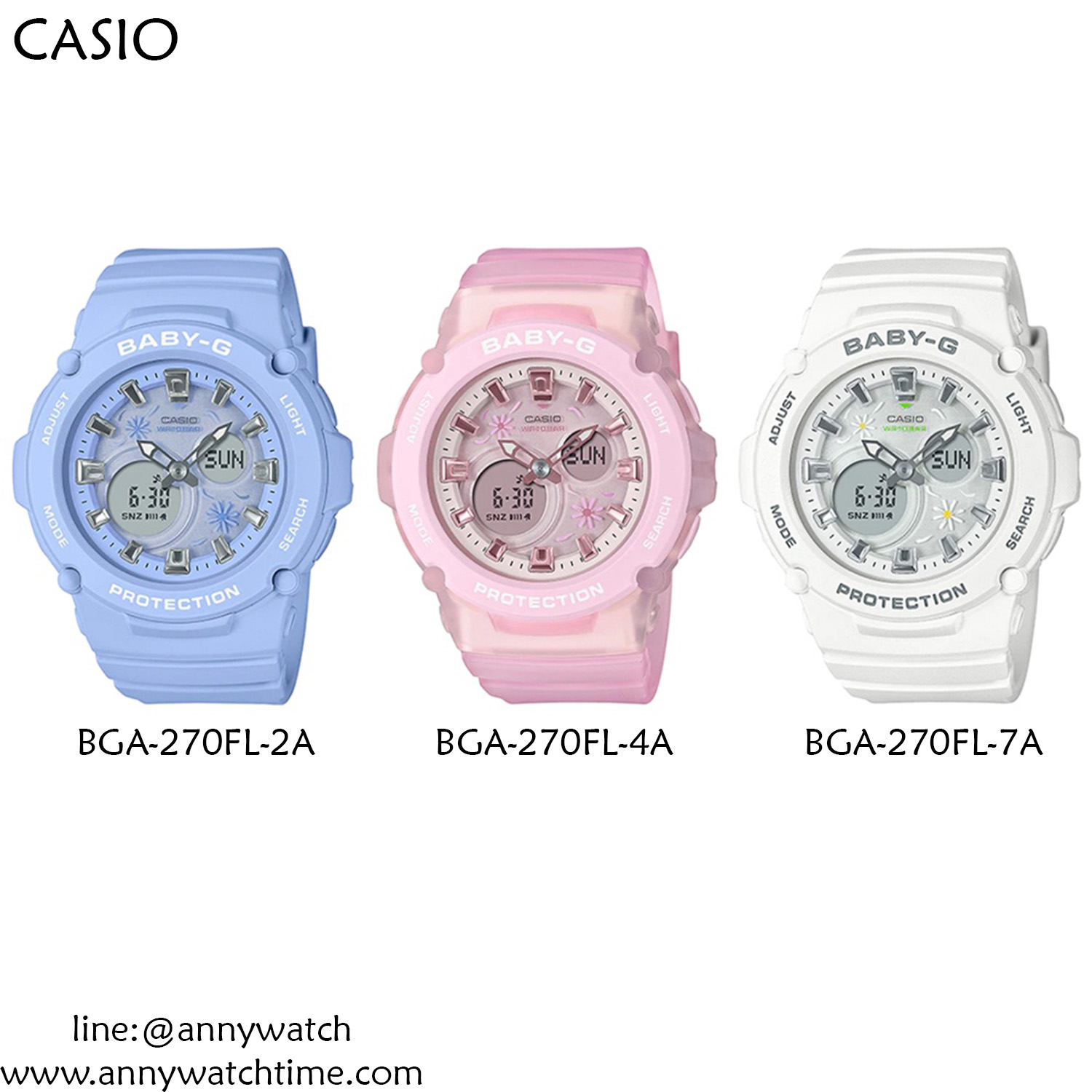 BABY-G BGA-270FL-2A
