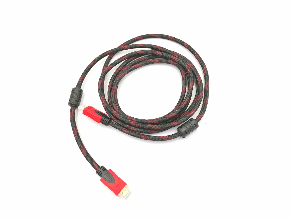 สาย HDMI V1.4 สายถักอย่างดี กันสัญญาณรบกวน