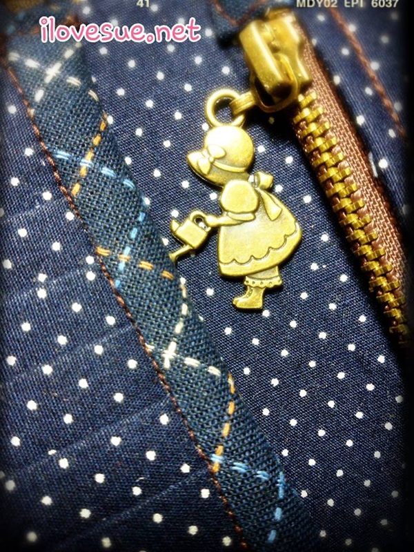 กระเป๋าโทรศัพท์ ซิปรอบ เทคนิค applique - สินค้าสั่งทำ