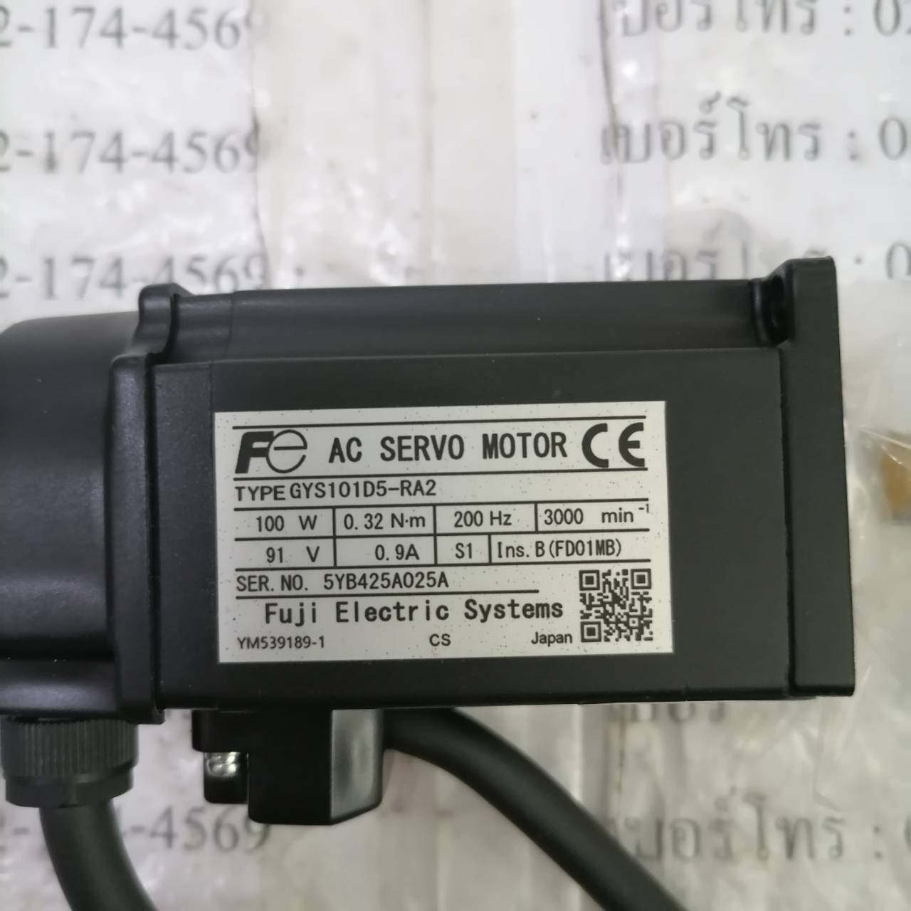 GYS101D5-RA2 SERVO MOTOR " FUJI "