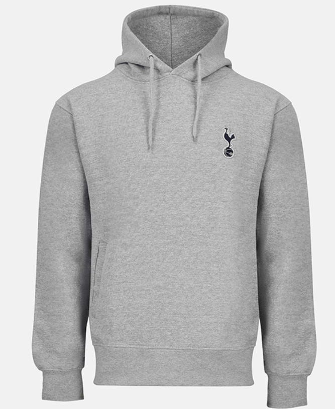 เสื้อฮู้ดทอตนัมฮอตสเปอร์ Essential Hooded Top สีเทาของแท้
