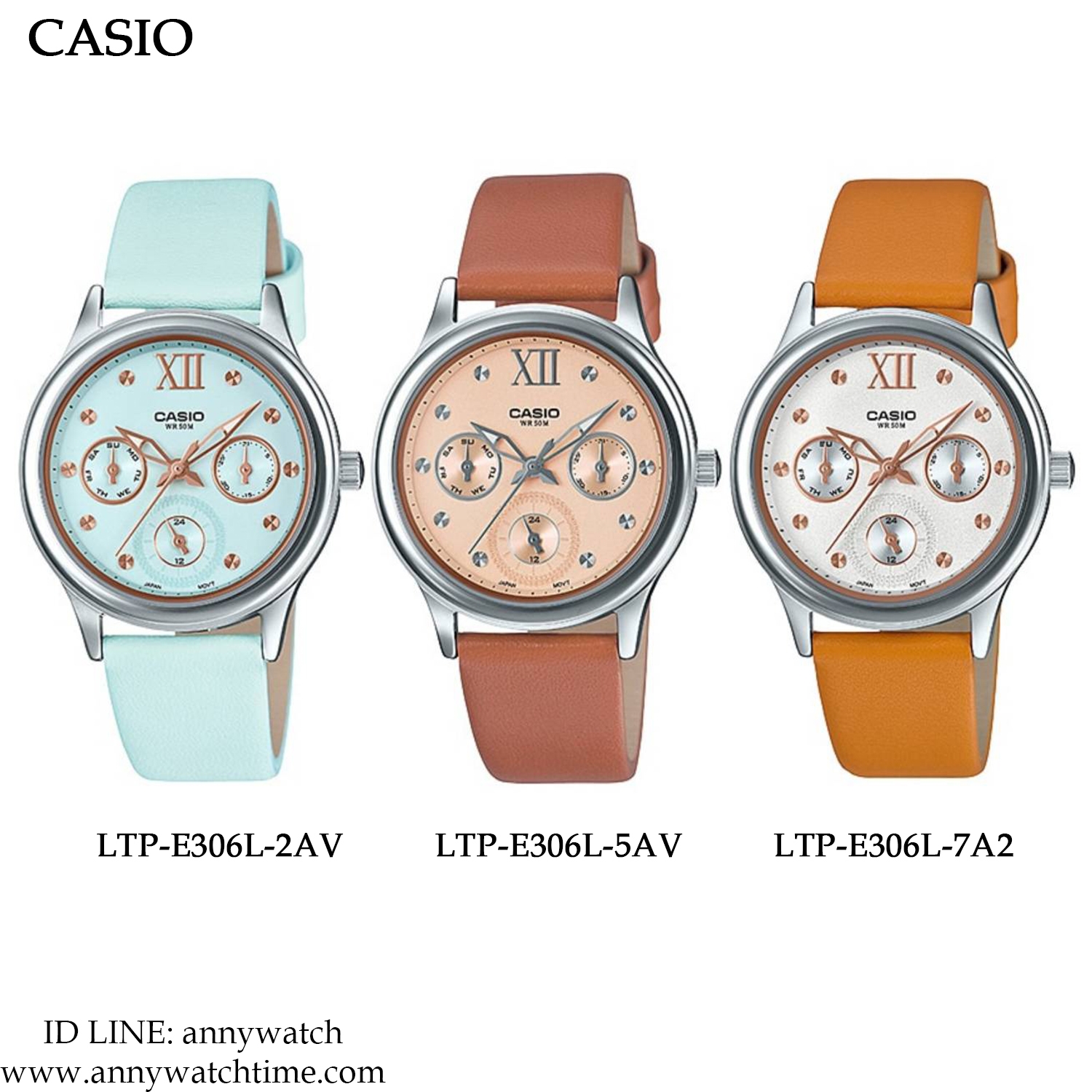 CASIO LTP-E306L-5AV