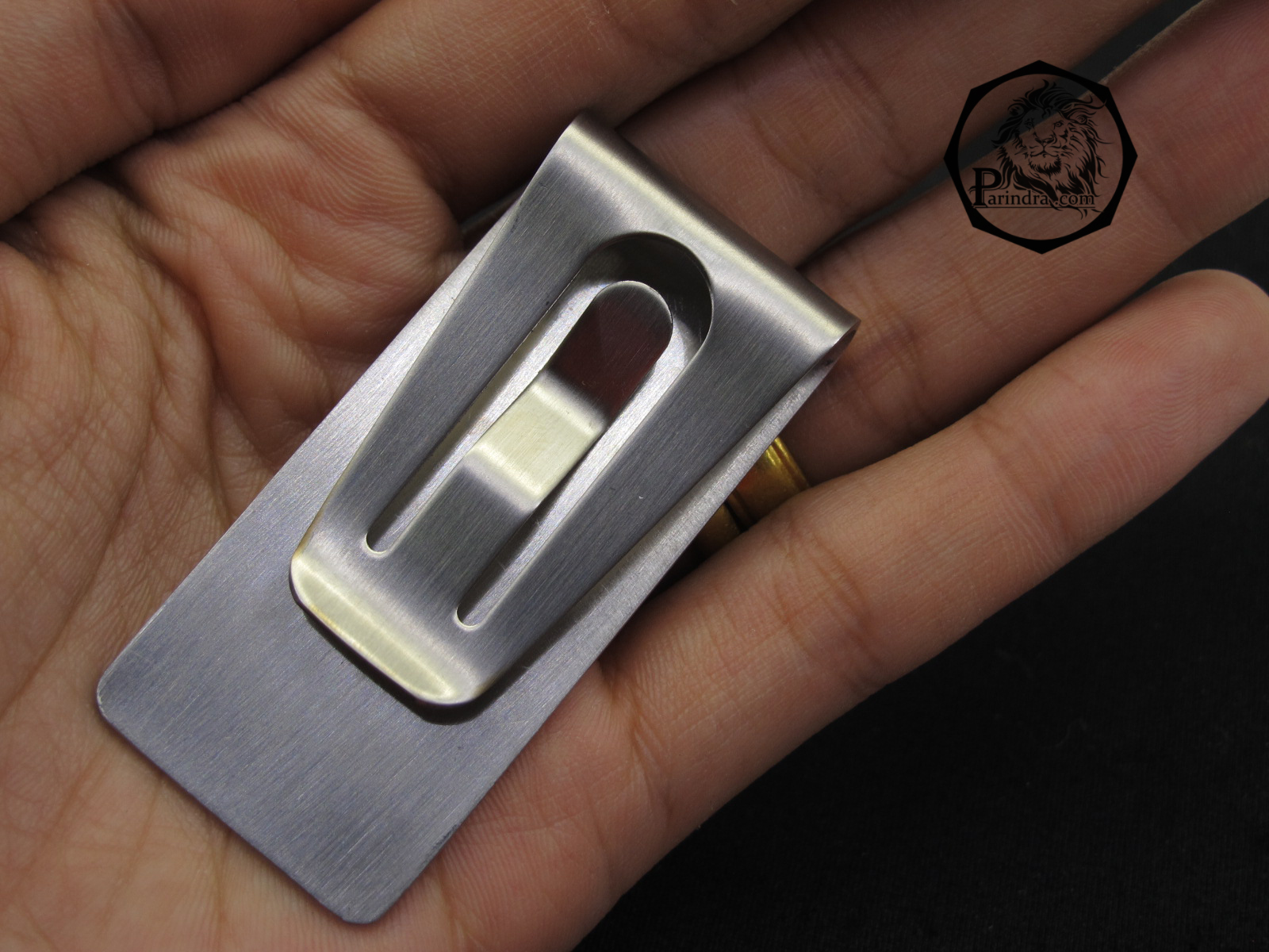 คลิปเหน็บธนบัตรแสตนเลส ลาย Harley Davidson พกพาสวยงามมาก