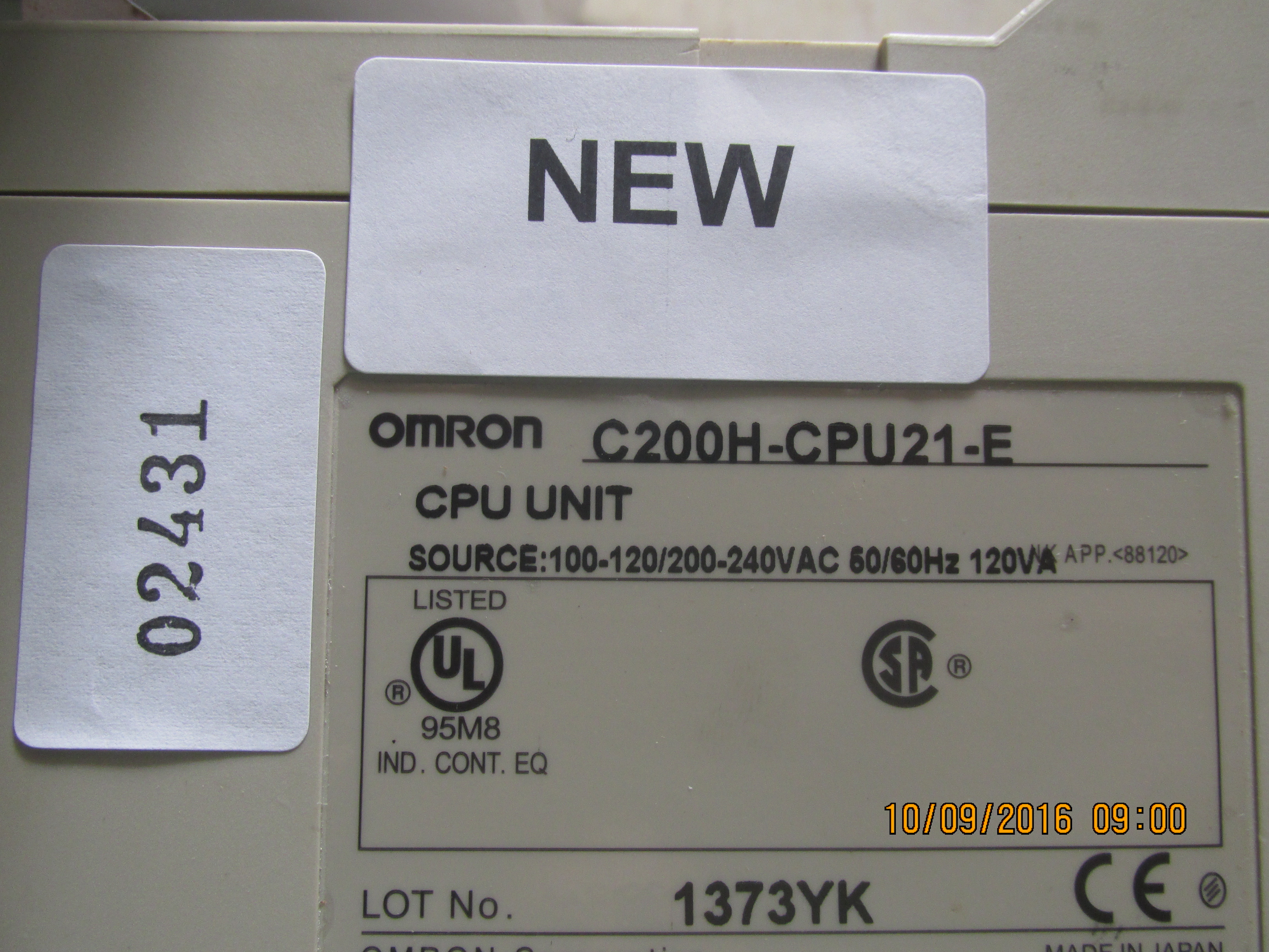 C200H-CPU21-E PLC “ OMRON ”