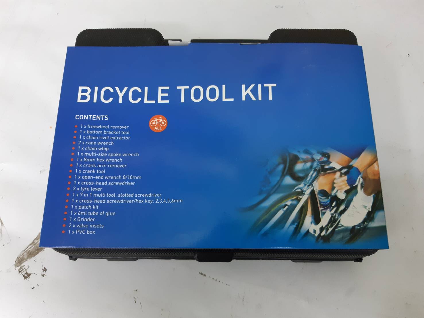 ชุดกล่องเครื่องมือซ่อมจักรยาน BikeAll Repair tool box 23 ชิ้น KT-810A