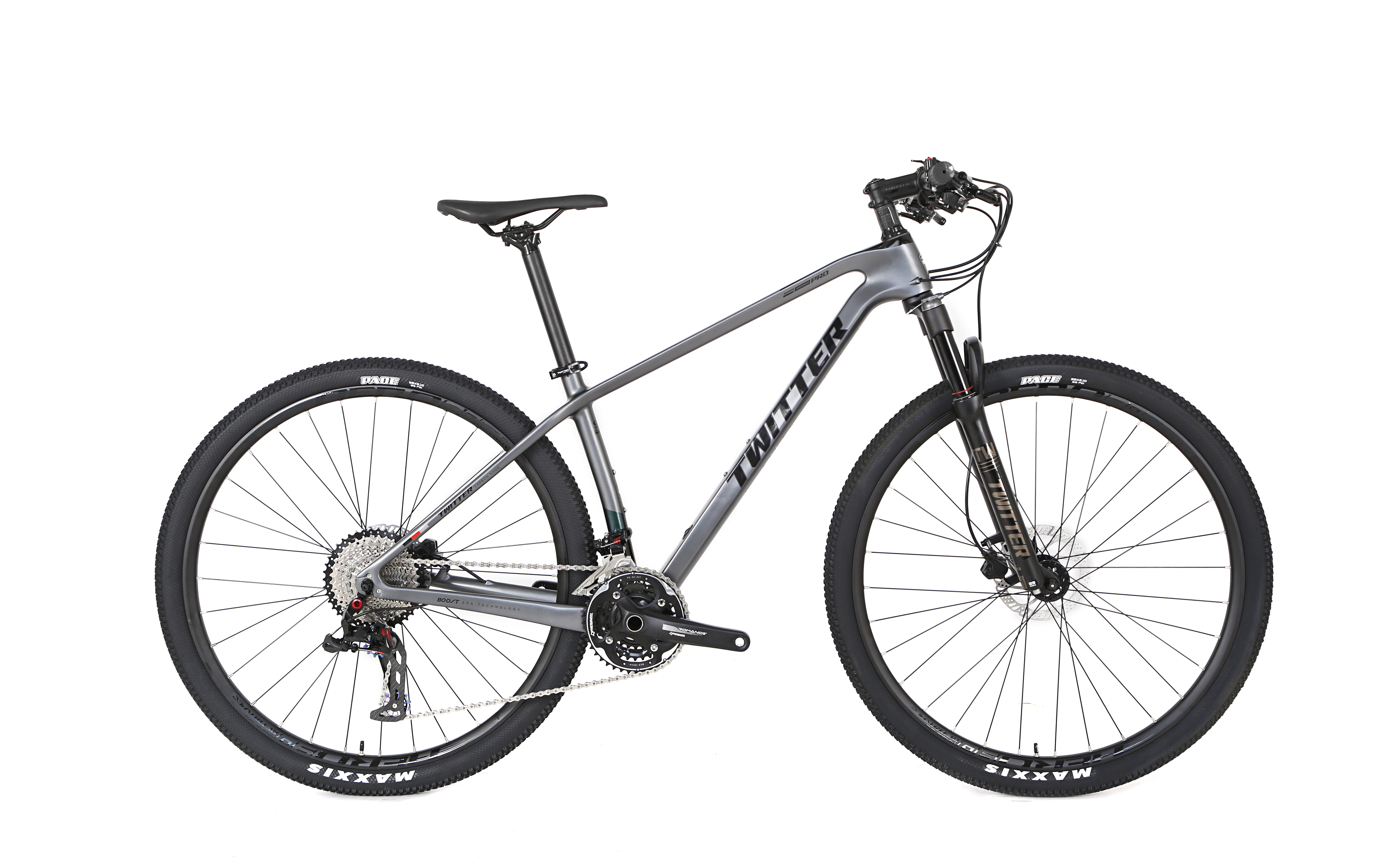 TWITTER WARRIOR RS36 เฟรมคาร์บอน ล้อ 29นิ้ว 3*12 สปีด 36SP RETROSPEC โช๊คลม, TWITTER MY2021