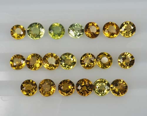 มาลีการ์เน็ต (Mali Garnet) 2.50 กะรัต 20 ชิ้น