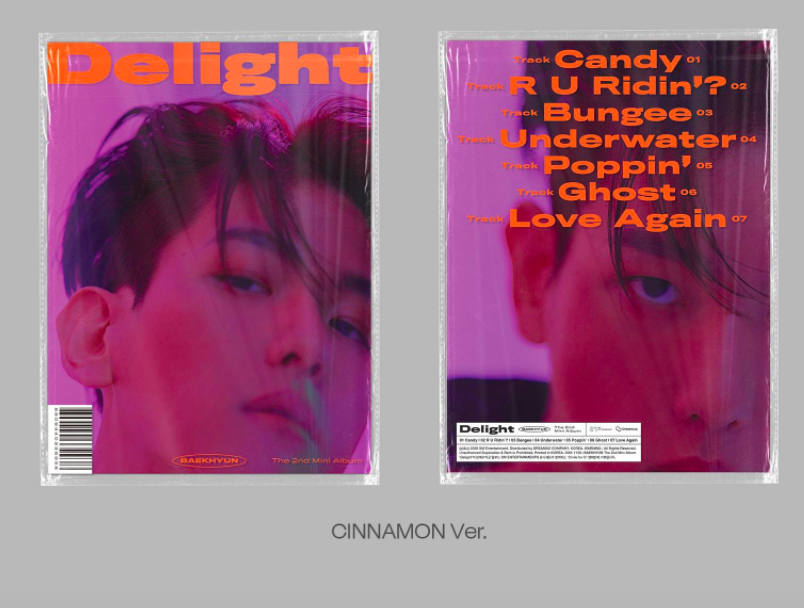 อัลบั้ม #EXO #BAEK HYUN - Mini Album Vol.2 [Delight] (Random Ver.)