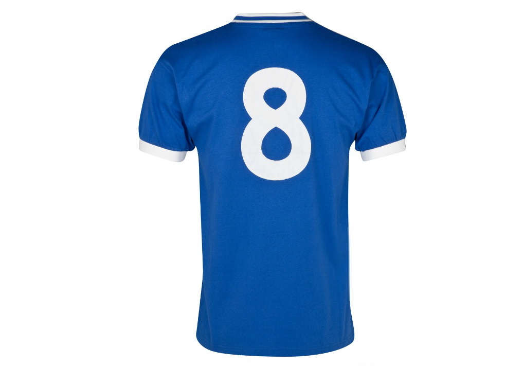 เสื้อบอล ย้อนยุค เชลซี ของแท้ 100% Chelsea 1960 No8 Shirt สวมใส่ เป็นของฝาก ที่ระลึก ของสะสม ของขวัญ แด่คนสำคัญ