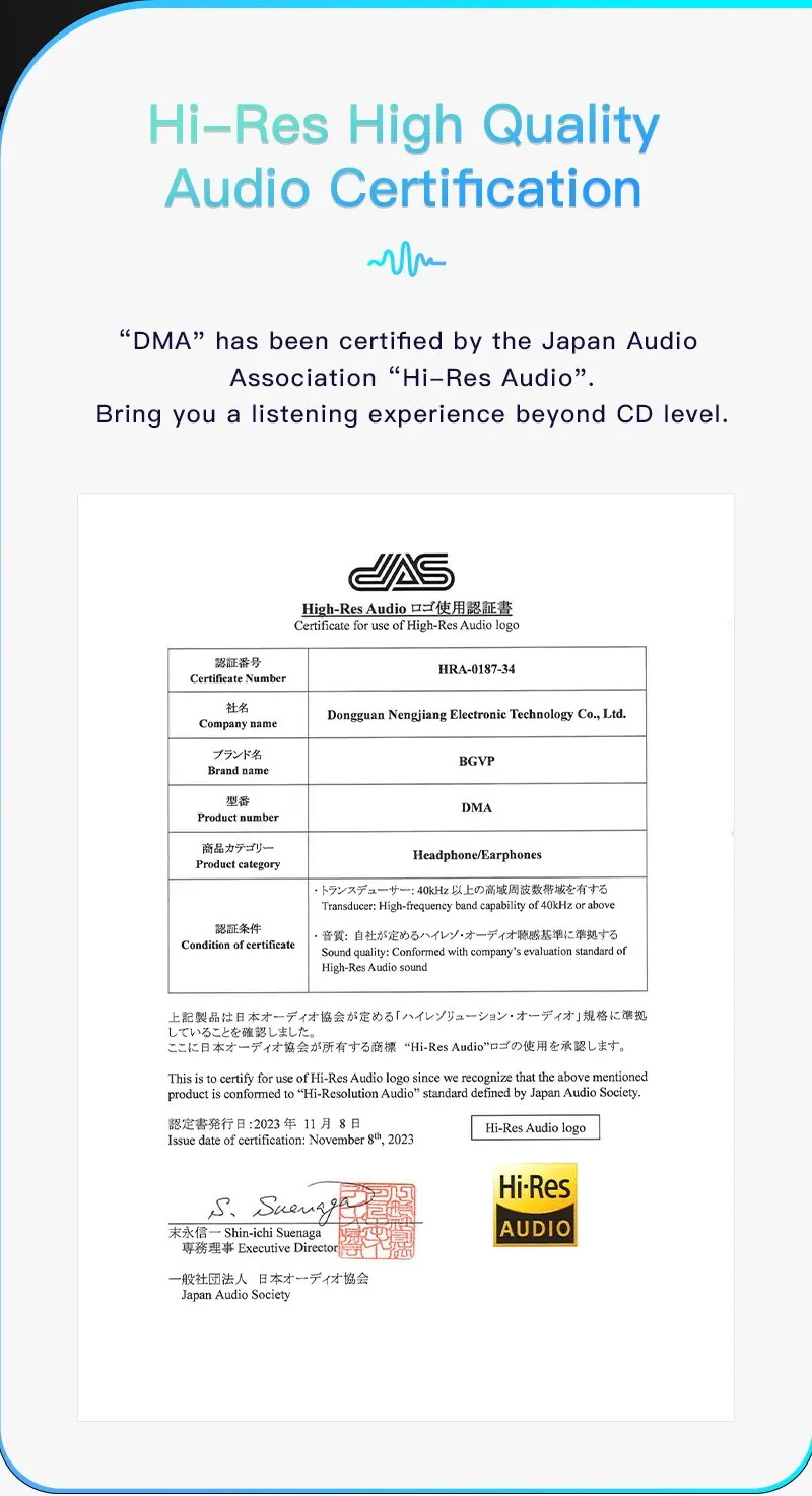 BGVP DMA หูฟัง IEMs Hybrid 5 ไดรเวอร์ 1DD+2BA+2BCD ประกันศูนย์ไทย