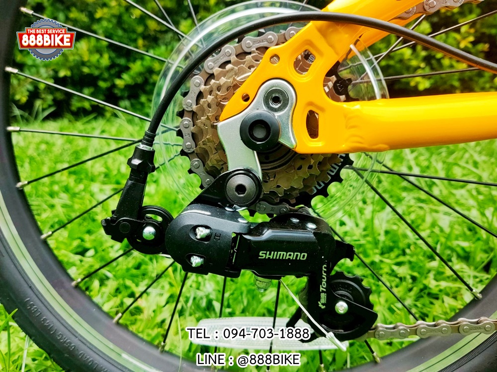 DAHON HIT D7 20 นิ้ว 7 Speed จักรยานพับพรีเมียม เฟรมอลูมิเนียม Dalloy ตะเกียบ Chromoly ระบบเกียร์ Shimano 7 Speed