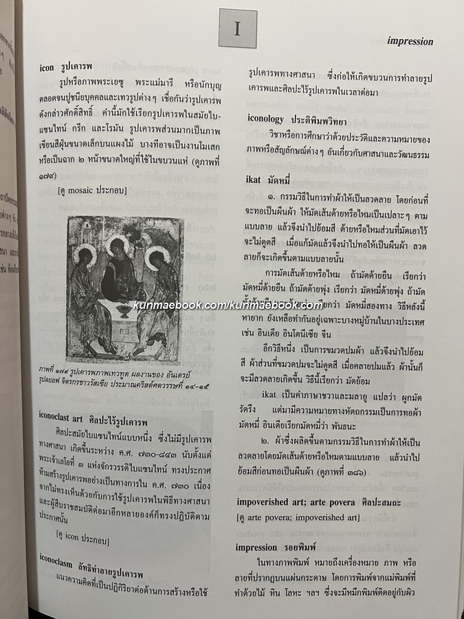 พจนานุกรม ศัพท์ศิลปะ อังกฤษ-ไทย ฉบับราชบัณฑิตยสถาน