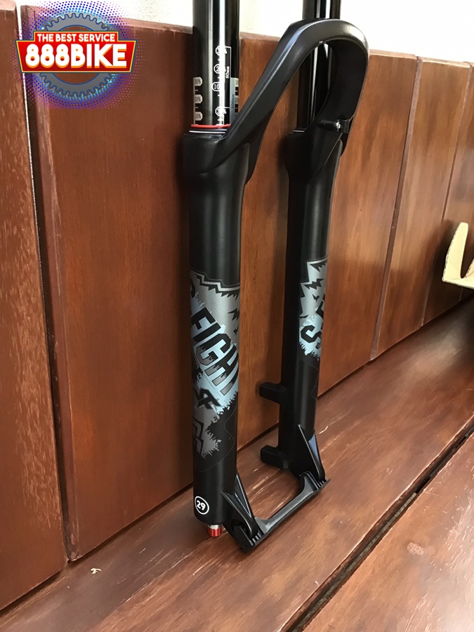 โช๊คลม S-FIGHT AR2 AIR FORK ยุบ 100มม, S518 คอเทเปอร์, แกน 9mm, 29er 2019