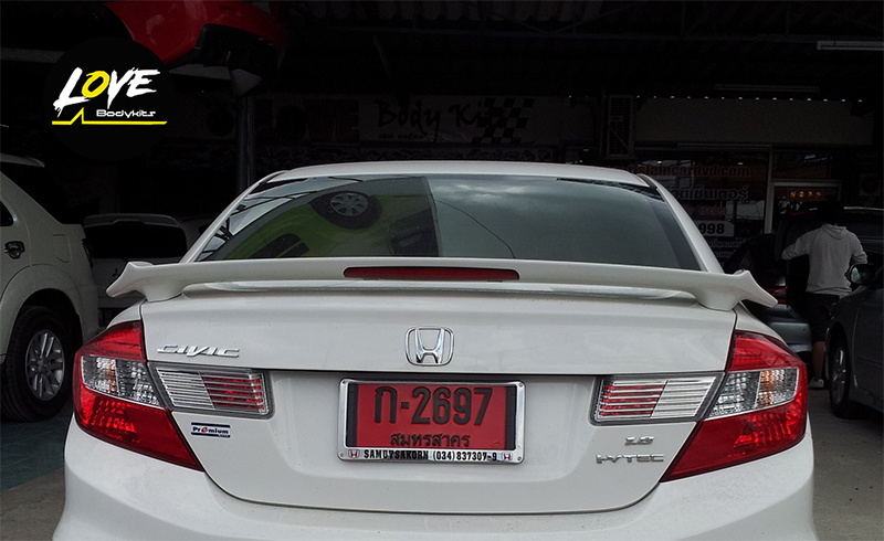สปอยเลอร์ ยกมีไฟ CIVIC 2012