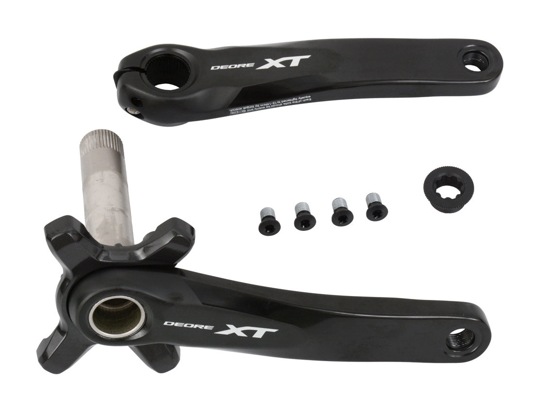 จาน XT, FC-M8000-1, 175MM, 170MM, ไม่มีใบจาน, ไม่มีกะโหลก, มีน๊อตใบจาน (มีกล่อง)