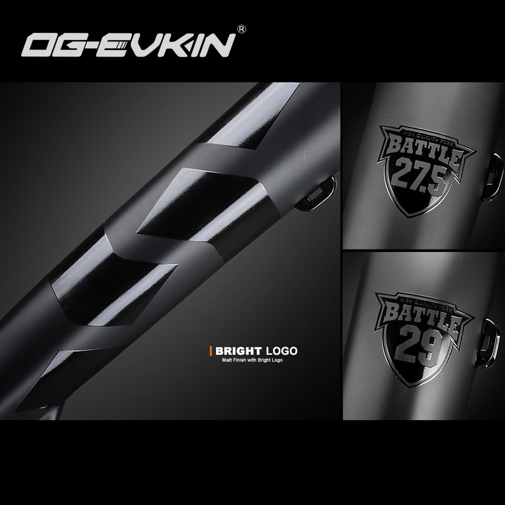 ตะเกียบคาร์บอนเสือภูเขา OG-EVKIN FK-006, 15x100mm, MTB Fork 27.5, 29er Carbon Mountain Bike