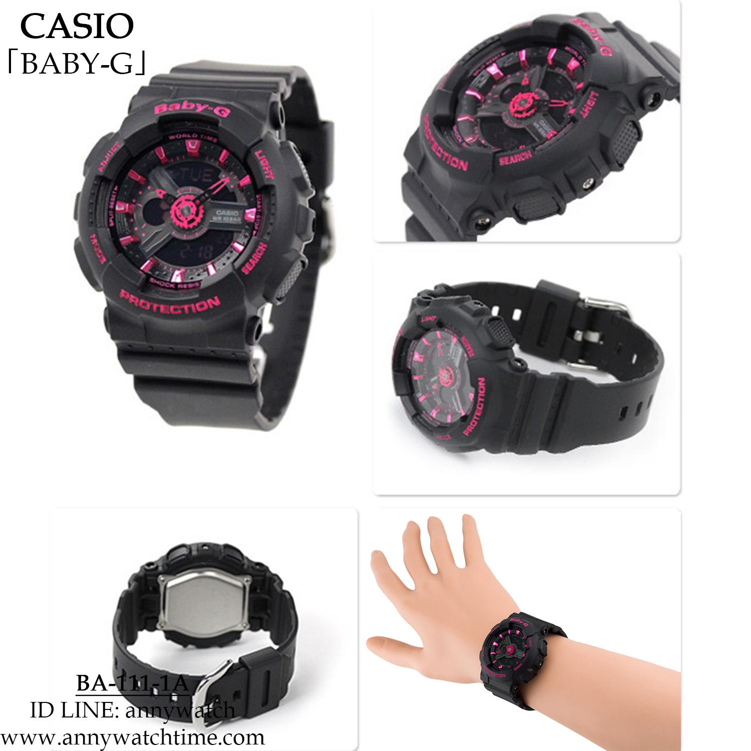BABY-G BA-111-1A - จำหน่ายนาฬิกาของแท้ 100% รับซ่อมนาฬิกา จำหน่าย 