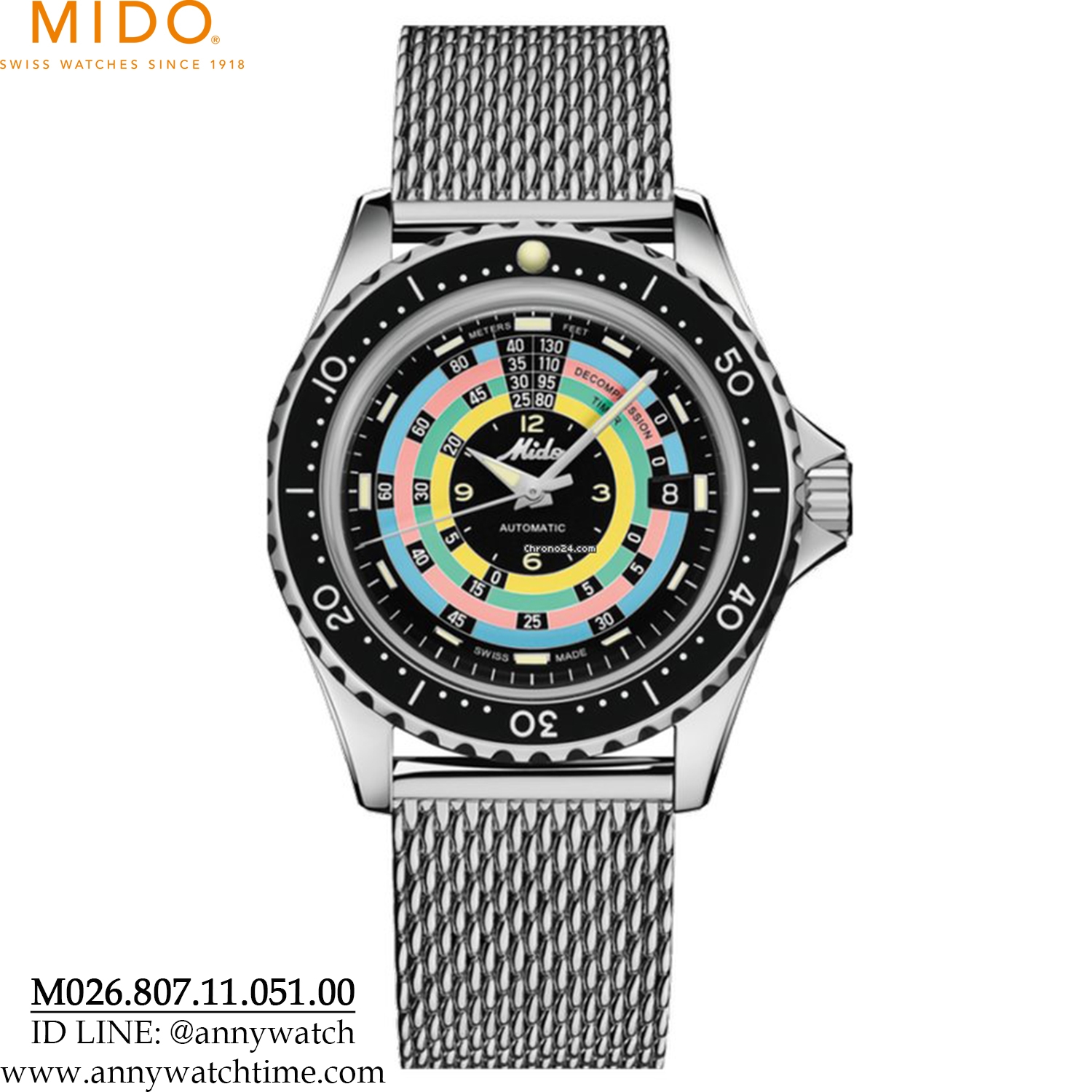 MIDO M026.807.11.051.00